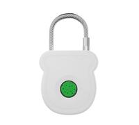 Padlock De Huellas Dactilares - Pase De Patinaje En El Gimnasio | Seguridad Recargable Smartless SMART | Smart Smart Drewer Shed | Seguridad Impermeable Más Segura Para El Cajón De La Mochila Para La