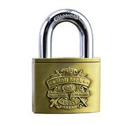 Padlock with 4 Keys,Rust-Proof and Tamper-Proof Outdoor Door Lock,Width 2.4in,60x95mm