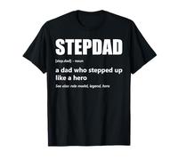 Padrastro Definición Papá que dio un paso al día del padre Padrastro Camiseta