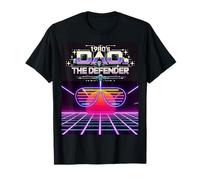 Padre 80s Video Gamer Retro Camiseta