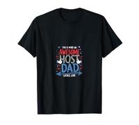 Padre Anfitrión Retro Apreciación Camiseta