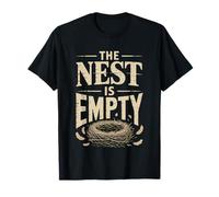 Padre con Nido Vacío Couch Remote Libertad Pájaros Volando Camiseta
