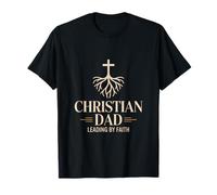 Padre Cristiano liderando por fe Camiseta
