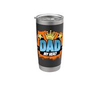 Padre - Dad My Hero Vaso térmico de acero inoxidable de doble pared
