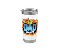 Padre - Dad My Hero Vaso térmico de acero inoxidable de doble pared