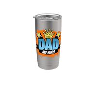 Padre - Dad My Hero Vaso térmico de acero inoxidable de doble pared