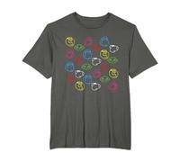 Padre de familia Peter Lois Meg Stewie Brian Chris Neon Faces Camiseta