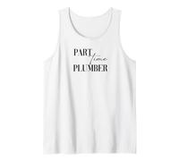 Padre de Fontanero a Tiempo Parcial Camiseta sin Mangas