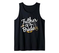 Padre de la Novia Boda Celebración Despedida de Soltero Camiseta sin Mangas