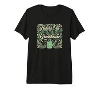 Padre de la Planta Que se esconde en el Invernadero Jardinería Interior Camiseta Premium