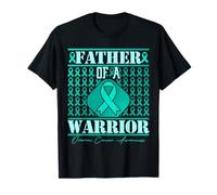 Padre de un guerrero Concientización sobre el cáncer de ovario Camiseta