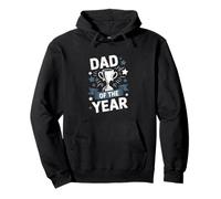 Padre del Año Premio Padre, Papa, Trofeo, Star Father's Da Sudadera con Capucha