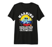 Padre e Hija Viaje en Curso Colombia Matching Camiseta Premium