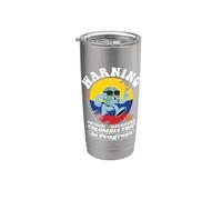 Padre e hija viaje en curso Colombia Matching Vaso térmico de acero inoxidable de doble pared
