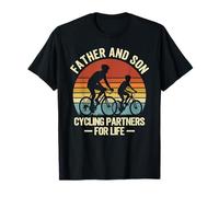 Padre e Hijo compañeros de Ciclismo de por Vida Camiseta