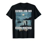 Padre e Hijo compañeros de pesca de por vida Pesca Camiseta