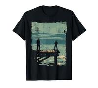 Padre e Hijo compañeros de pesca de por vida Pesca Camiseta