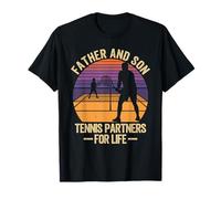Padre e Hijo compañeros de Tenis de por Vida Camiseta