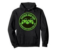 Padre e hijo Gaming Partners For Life Gamer Dad Controller Sudadera con Capucha