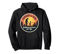 Padre e hijo Golfing Partners For Life Dad Golf Lover Papa Sudadera con Capucha