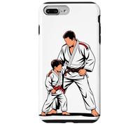 Padre E Hijo Judo Karate Taekwondo Jiu Jitsu Carcasa para iPhone 7 Plus/8 Plus