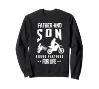 Padre e Hijo Parejas de equitación de por Vida Sudadera