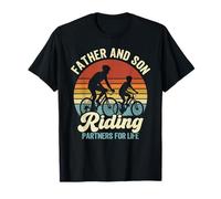 Padre e Hijo Que montan compañeros de por Vida Camiseta