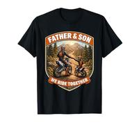 Padre e Hijo viajamos Juntos Dirt Bike Moto Dad MX Camiseta