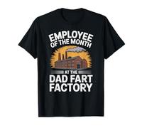 Padre Empleado del Mes En La Fábrica De Pedos De Papá Camiseta