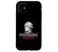 Padre fundador Alexander Hamilton 4 de Julio Carcasa para iPhone 11