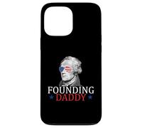 Padre fundador Alexander Hamilton 4 de Julio Carcasa para iPhone 13 Pro MAX