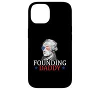Padre fundador Alexander Hamilton 4 de Julio Carcasa para iPhone 14