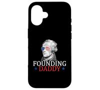 Padre fundador Alexander Hamilton 4 de Julio Carcasa para iPhone 16