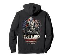 Padre fundador de Estados Unidos 250 años 1776 a 2026 Sudadera con Capucha