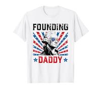 Padre fundador George Washington 4 de Julio Camiseta