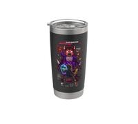 Padre Gamer Privación Sueño 3AM Humor Design Vaso térmico de acero inoxidable de doble pared