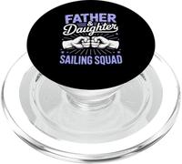 Padre Hija Navegación Familia Marinero PopSockets PopGrip para MagSafe