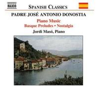 Padre Jose Antonio Donostia Piano Music (Maso) (CD) Album (Importación USA)
