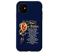 Padre Nuestro que Arte en el Cielo Oración Católica Carcasa para iPhone 11