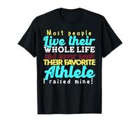 Padre Orgulloso Crié A Mi Atleta Favorito Camiseta