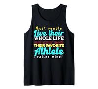 Padre Orgulloso Crié A Mi Atleta Favorito Camiseta sin Mangas