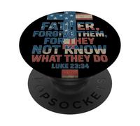 Padre, perdónalos, Porque no Saben lo Que Hacen PopSockets PopGrip Adhesivo