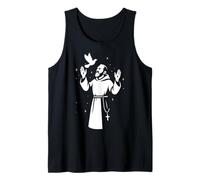 Padre Pío Santo Católico Camiseta sin Mangas