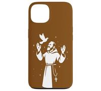 Padre Pío Santo Católico Carcasa para iPhone 13