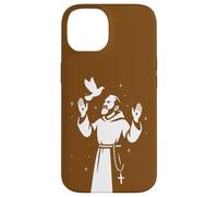 Padre Pío Santo Católico Carcasa para iPhone 14