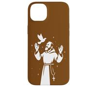 Padre Pío Santo Católico Carcasa para iPhone 14 Plus
