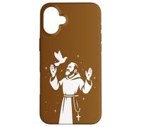 Padre Pío Santo Católico Carcasa para iPhone 16 Plus