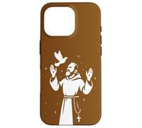 Padre Pío Santo Católico Carcasa para iPhone 16 Pro