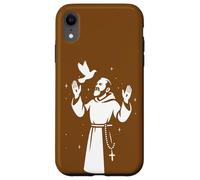 Padre Pío Santo Católico Carcasa para iPhone XR