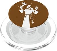 Padre Pío Santo Católico PopSockets PopGrip para MagSafe